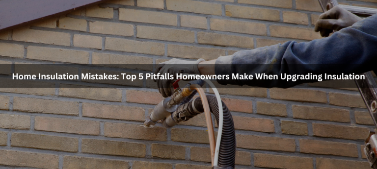 Home Insulation Mistakes: Top 5 Pitfalls Homeowners Make When Upgrading Insulation