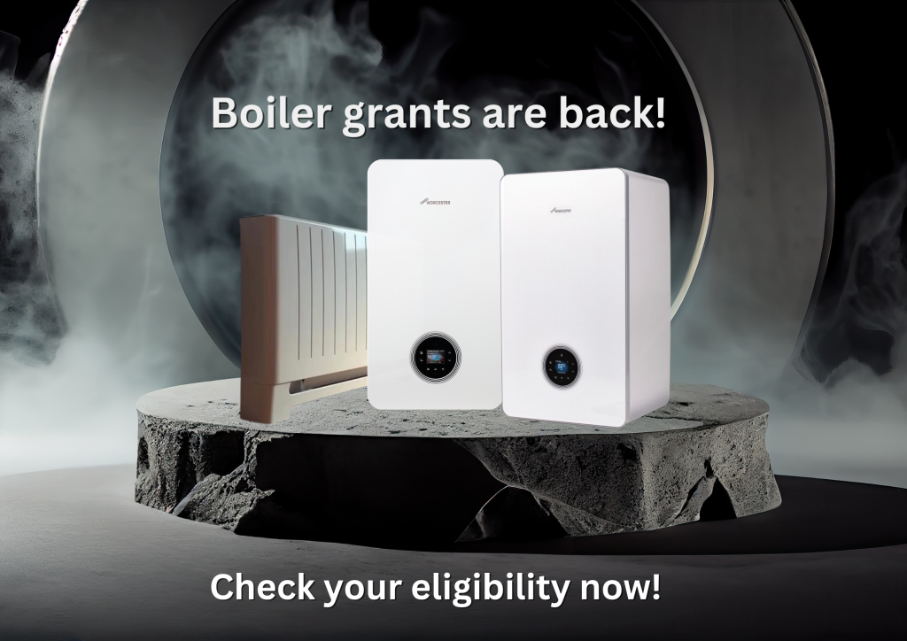 Boiler grant pop up