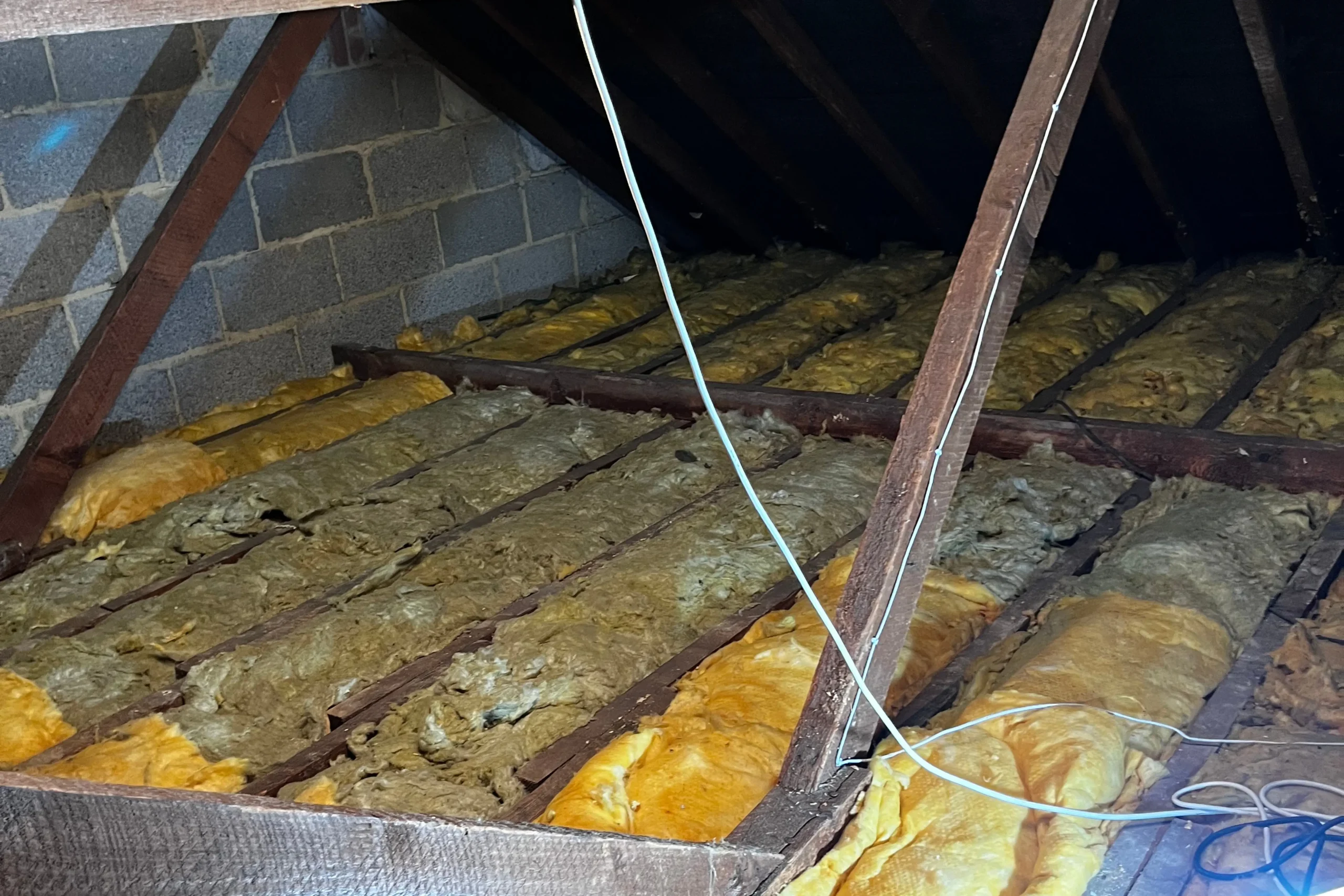 Loft Insulation Before