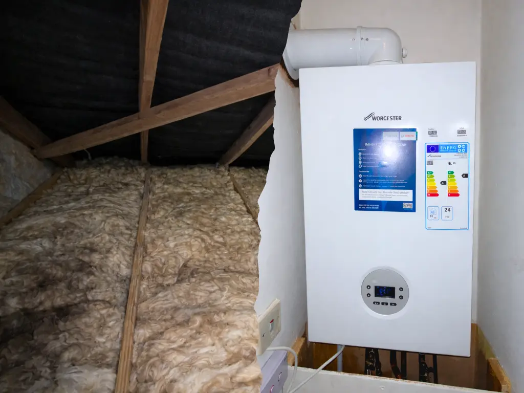 Wynall Lane mid-terrace home upgraded with boiler, loft insulation, extractor fans and heating controls