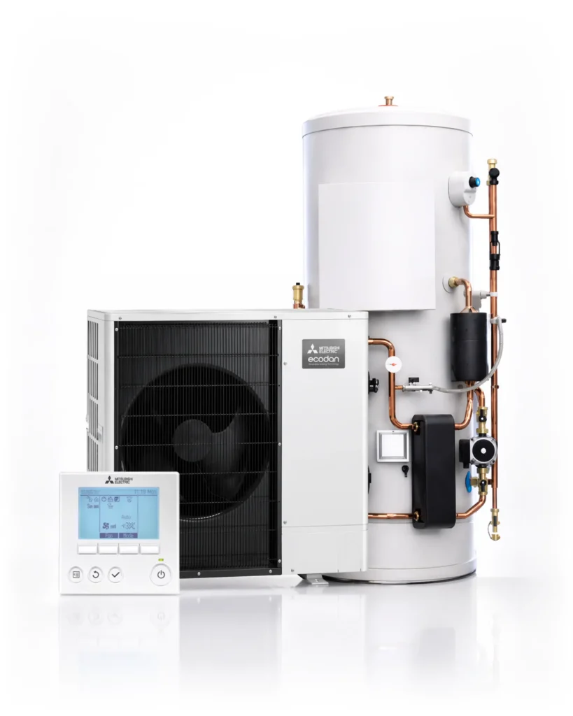 Mitsubishi Heat Pump combo