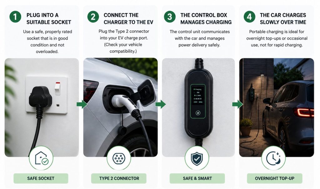 Step-by-step EV Charger