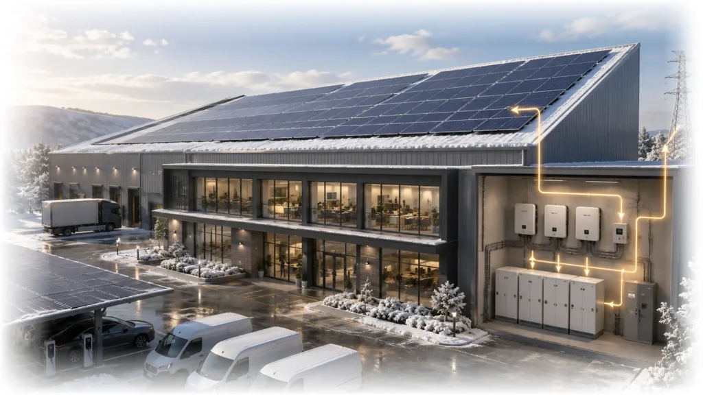 Commercial Solar Diagram